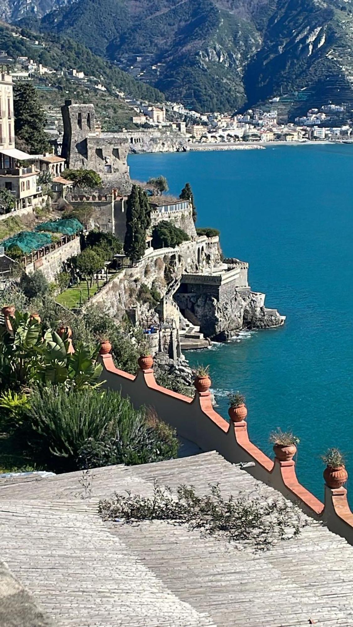 Villa Girasole Luxury Amalfi Coast Minori Luaran gambar